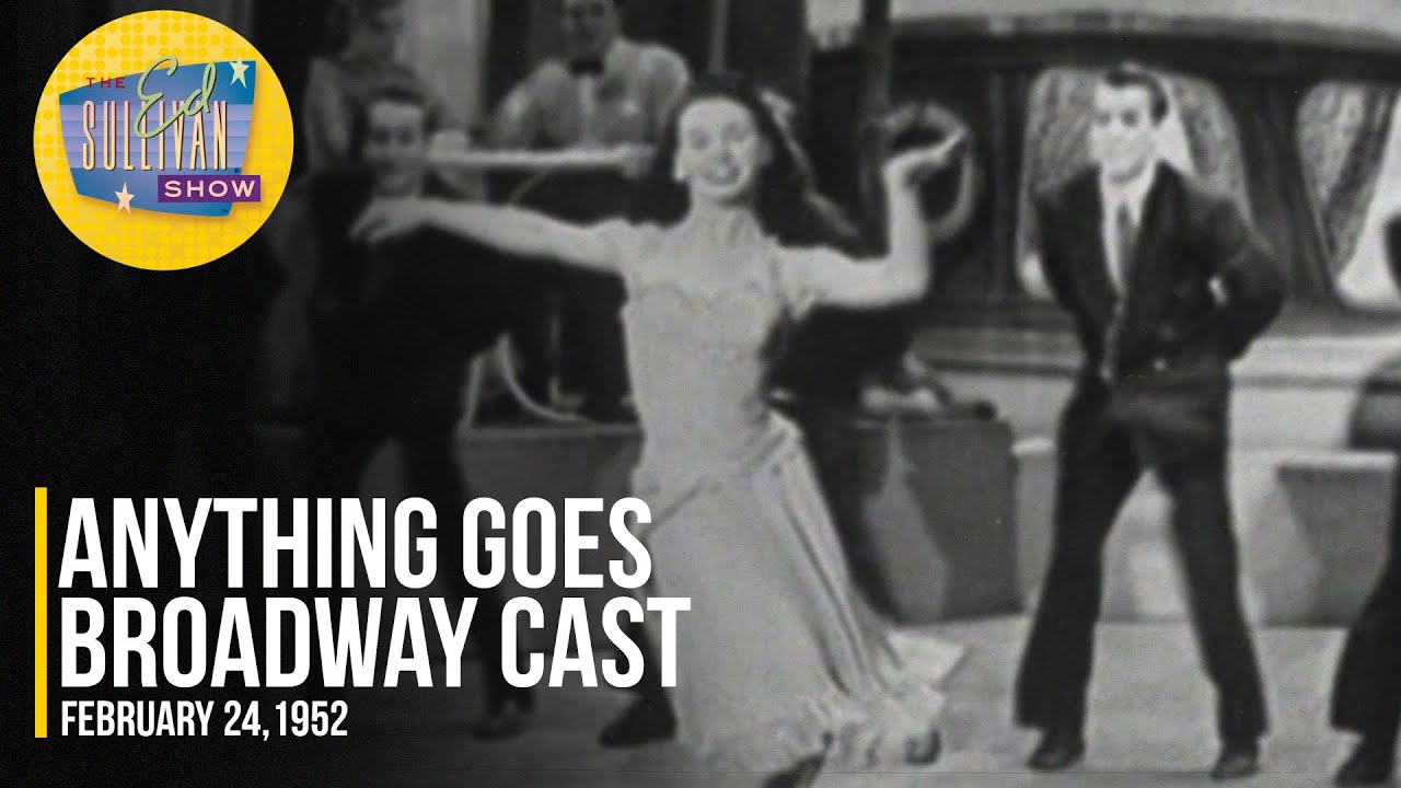 Anything Goes 1952 Broadway Cast Ensemble 