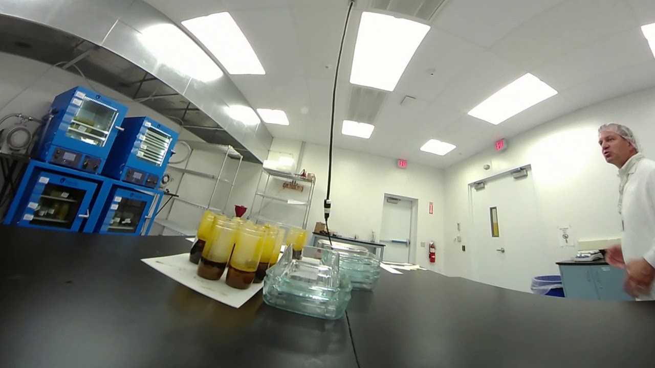 360 tour of medical marijuana extraction labs