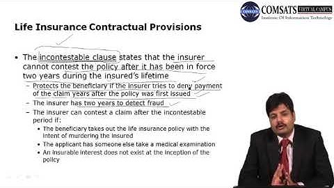 Insurance and Risk Management FNC710 LECTURE 23