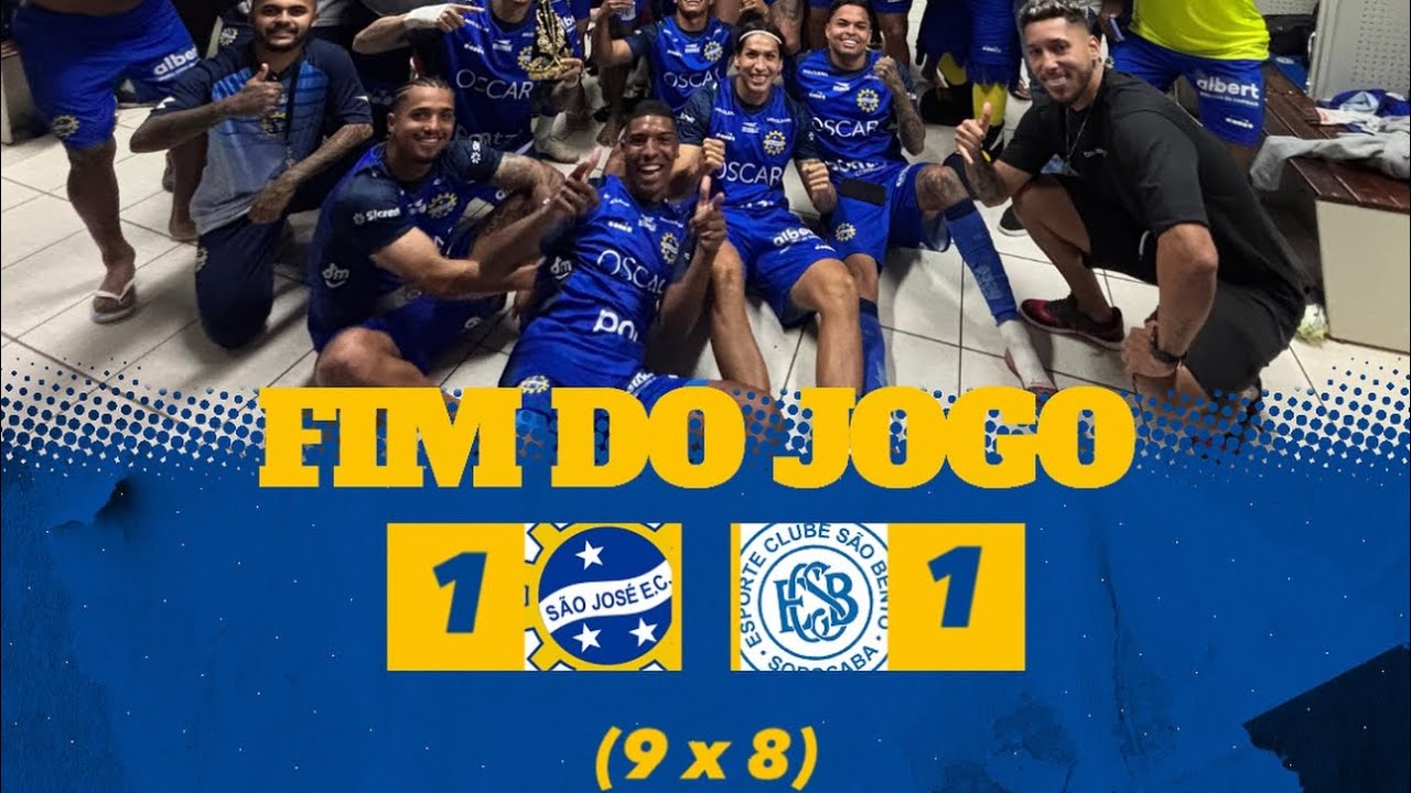 São José 1x1 São bento, vitória sofrida nos pênaltis, Gabriel ídolo, 