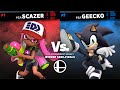 Pza tournament ssbu 1 winner semifinals scazer vs geecko