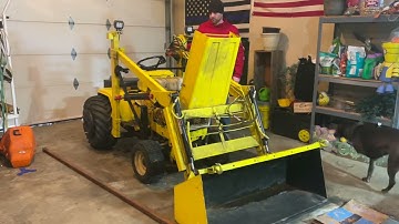 Cub Cadet 129 front end loader hydraulic pump replacement