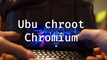 F(x)tec Pro¹ running Sailfish OS and Chromium in Ubuntu chroot