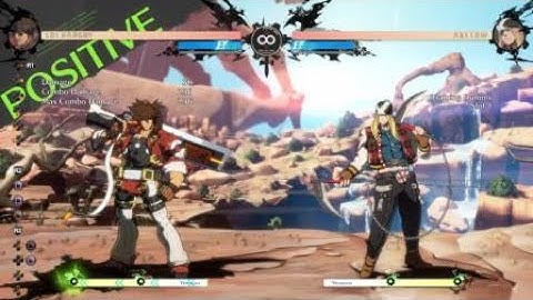 Guilty Gear -Strive - Sol c.5S counter hit combo (midscreen)