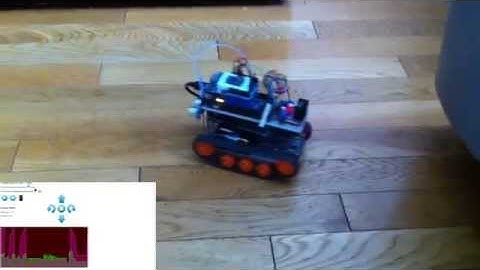 Wireless Real Time Data Communicating, Autonomously Navigating & Obstacle Avoiding Mobile Robot