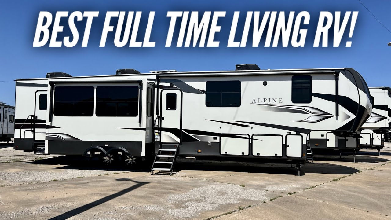 Best Full Time Living Fifth Wheel RV Layout! 2022 Keystsone Alpine