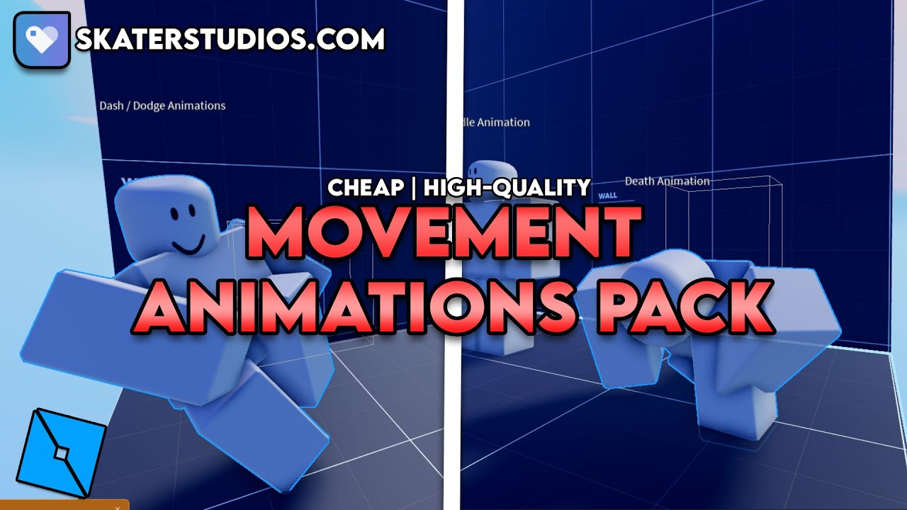 [ПРОДАЕТСЯ] Набор анимаций движений | Roblox Studio
