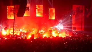 Kings of Leon Pyro Resorts World Arena Birmingham 13th June 2022