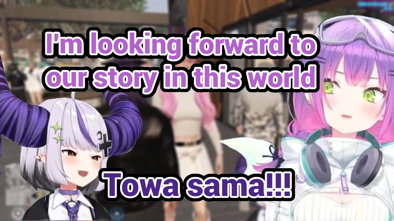Laplus Meet Towa For The First time in VCR GTA 3 and Went Full Simp Giga Chad!!! Day 1