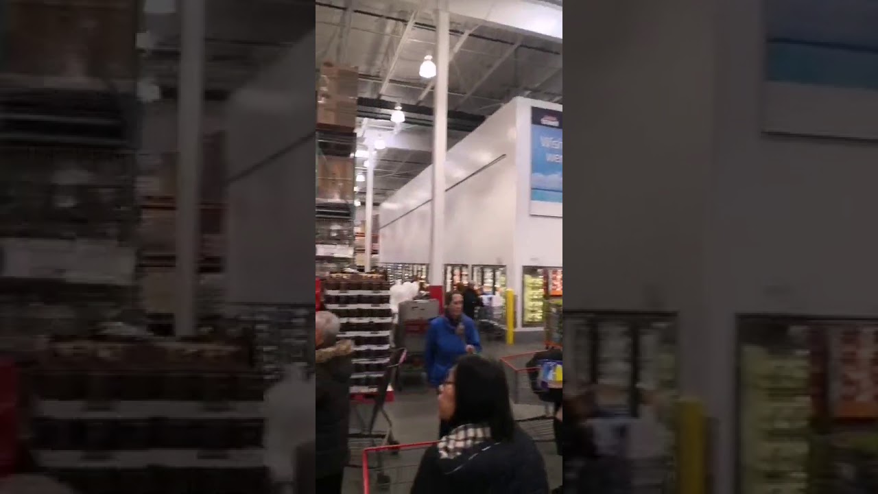 Langley Costco抢购手纸现场，谜一样的抢购 YouTube