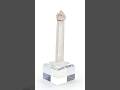 Vidéo: Quartz sceptre, Carrière de Vela, Portugal, 4,5 cm