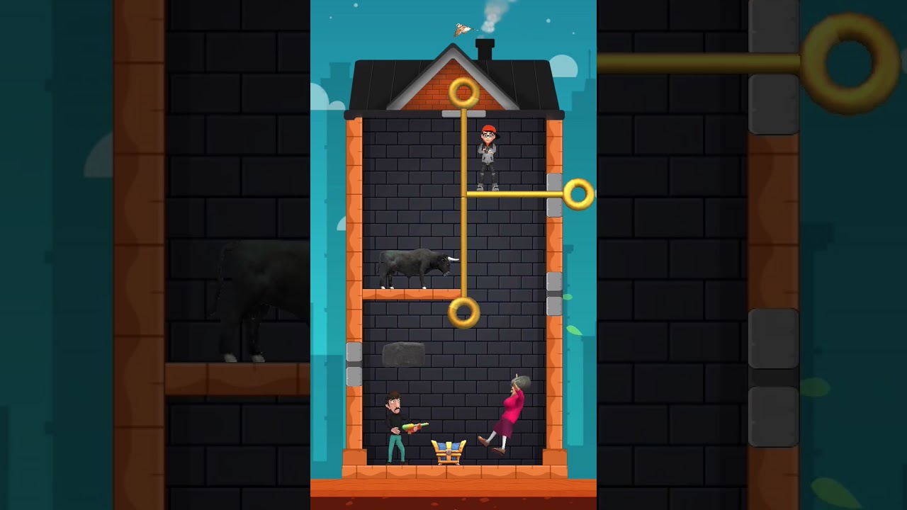 Pin impossible challenge | Suspenseful game but very easy 