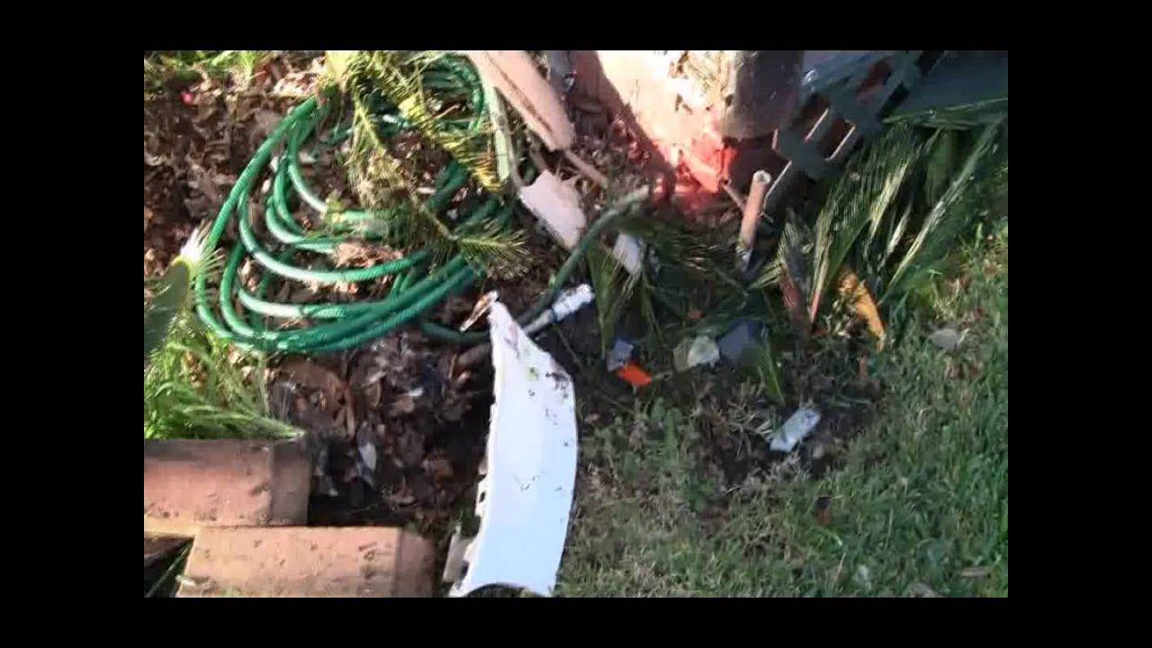 DRUNK DRIVER HITS MY HOUSE - YouTube