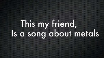 Reactivity Series song