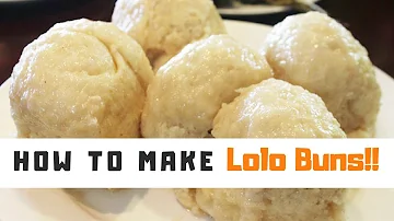 Fijian Coconut Lolo Buns Recipe