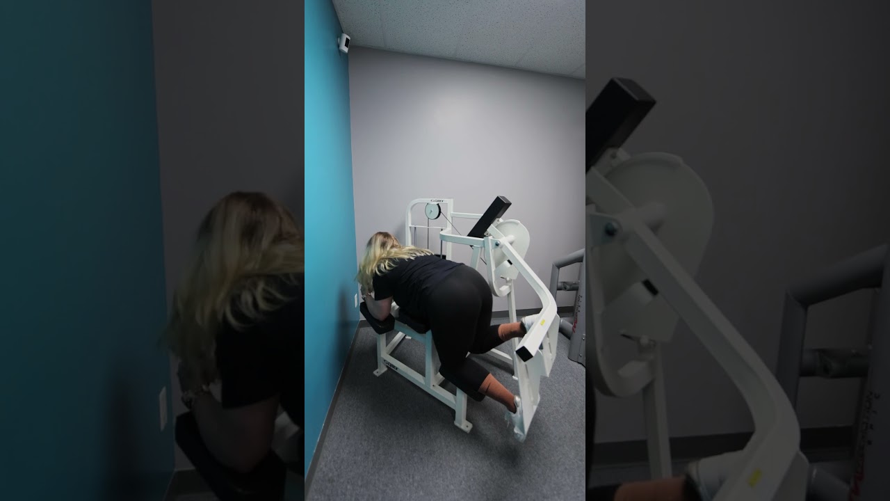 Glute press machine