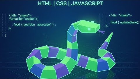 🐍Create A Snake Game in HTML CSS & JavaScript | JavaScript Game Tutorial