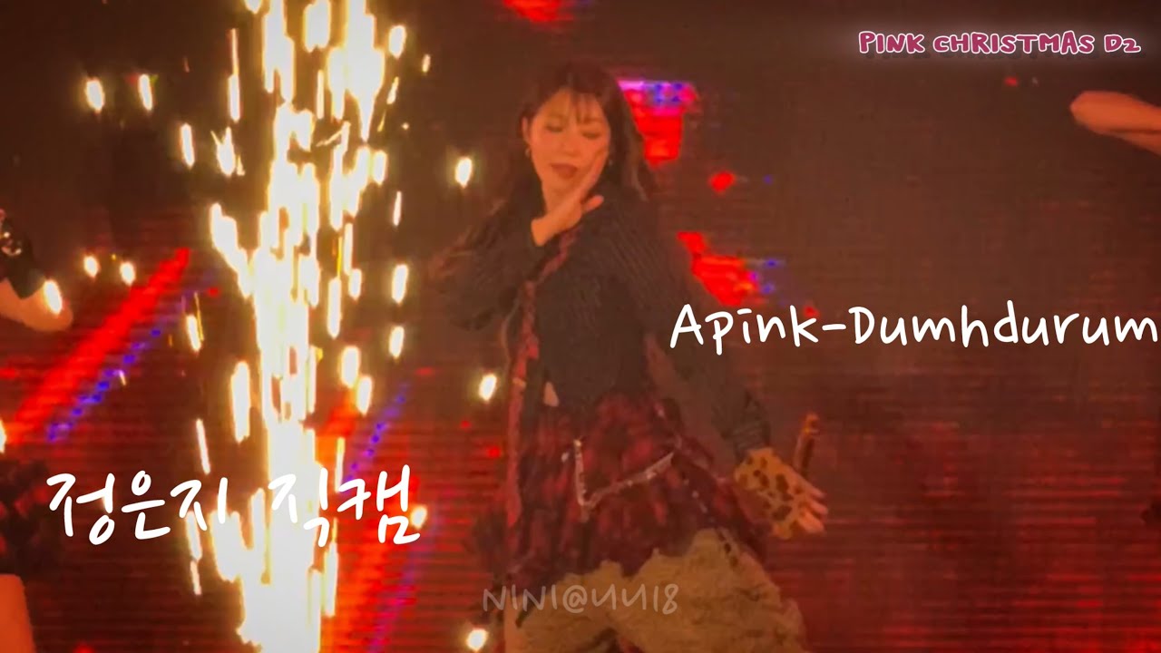 241222🎄에이핑크 콘서트 PINK CHRISTMAS♥️ ‘Apink-Dumhdurum(덤더럼)'#정은지 직캠 #eunji  fancam 👀