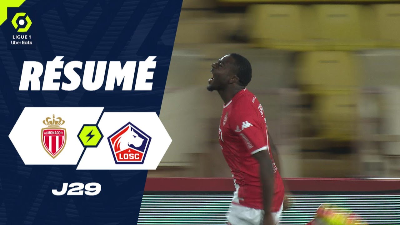 AS MONACO   LOSC LILLE 1   0   Rsum   ASM   LOSC  2023 2024