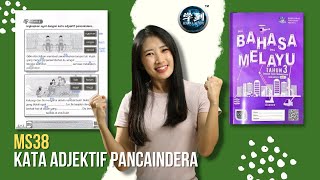 【BM Tahun 3】Buku Aktiviti Jilid 1 MS 38 |  Kata Adjektif Pancaindera【学到】|  ANGELIA