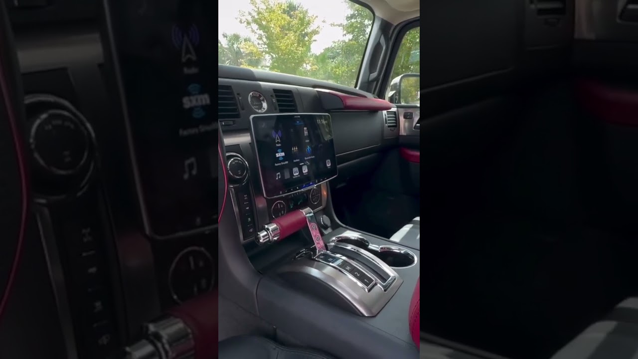 Hummer H2 Rock Interior