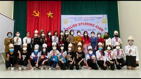 Câu lạc bộ Tiếng Anh - Trường THCS xã Yên Nam