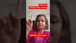 Telefonu ters çevir #muhabbetkuşu #sacitkral