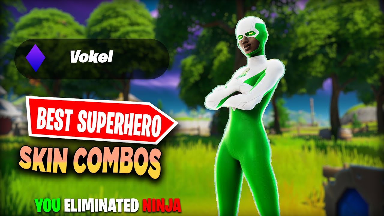 The top 10 best super hero skin combos in fortnite (joltara) YouTube