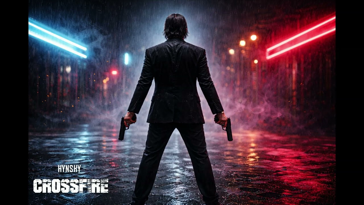 HYNSKY | CROSSFIRE | JOHN WICK THEME MIX [VISUALIZER]