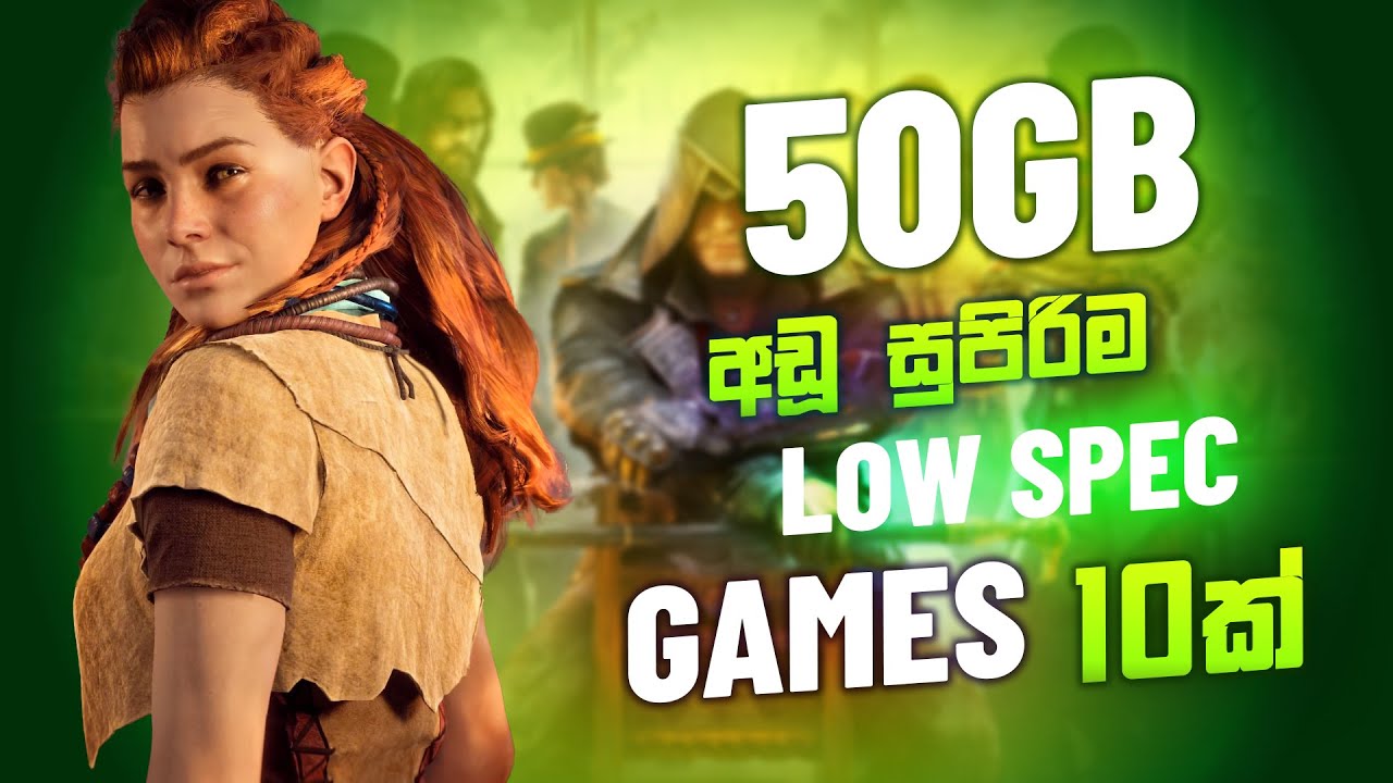 Top 10 Under 50GB Size PC Games 2024 In NOW FOR LOW SPEC GAMERS YouTube