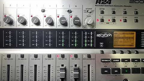 Zoom R24 High Pass Filter