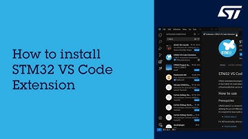 How to install STM32 VS Code Extension