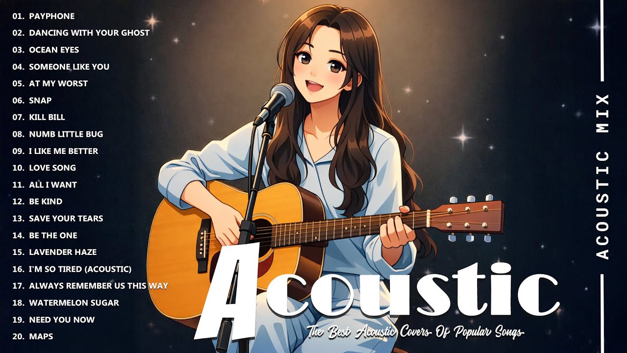Best Spotify Song 2026 - Acoustic Covers of Popular Songs - Chill Acoustic Love Songs Playlist