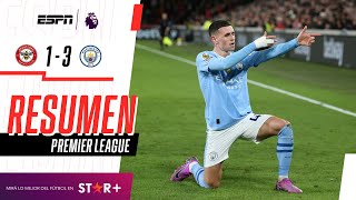 Thumbnail for ¡HAT-TRICK DE FODEN Y REMONTADA DEL CITY QUE QUIERE SER LÍDER! | Brentford 1-3 Man. City | RESUMEN