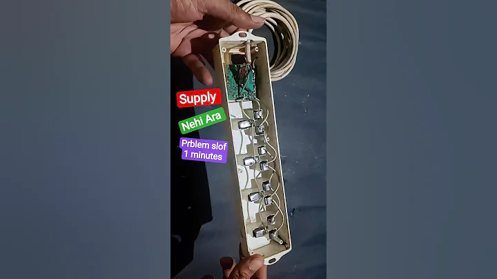🔥 Electric Board Easy Repair at Home 🏠//How to repair electric. extension board//