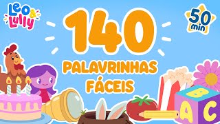 50 MINUTOS DE PALAVRINHAS FÁCEIS | COMBO DAS PALAVRINHAS FÁCEIS | 140 PALAVRAS | LEO E LULLY screenshot 3