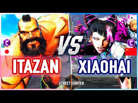 SF6 🔥 Itazan (Zangief) vs Xiaohai (Juri) 🔥 Street Fighter 6