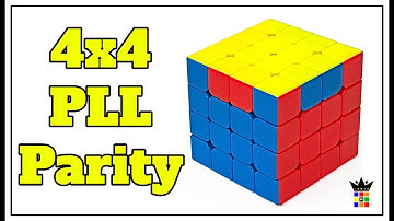 4x4 PLL Parity -  1 Easy Algorithm For All Cases