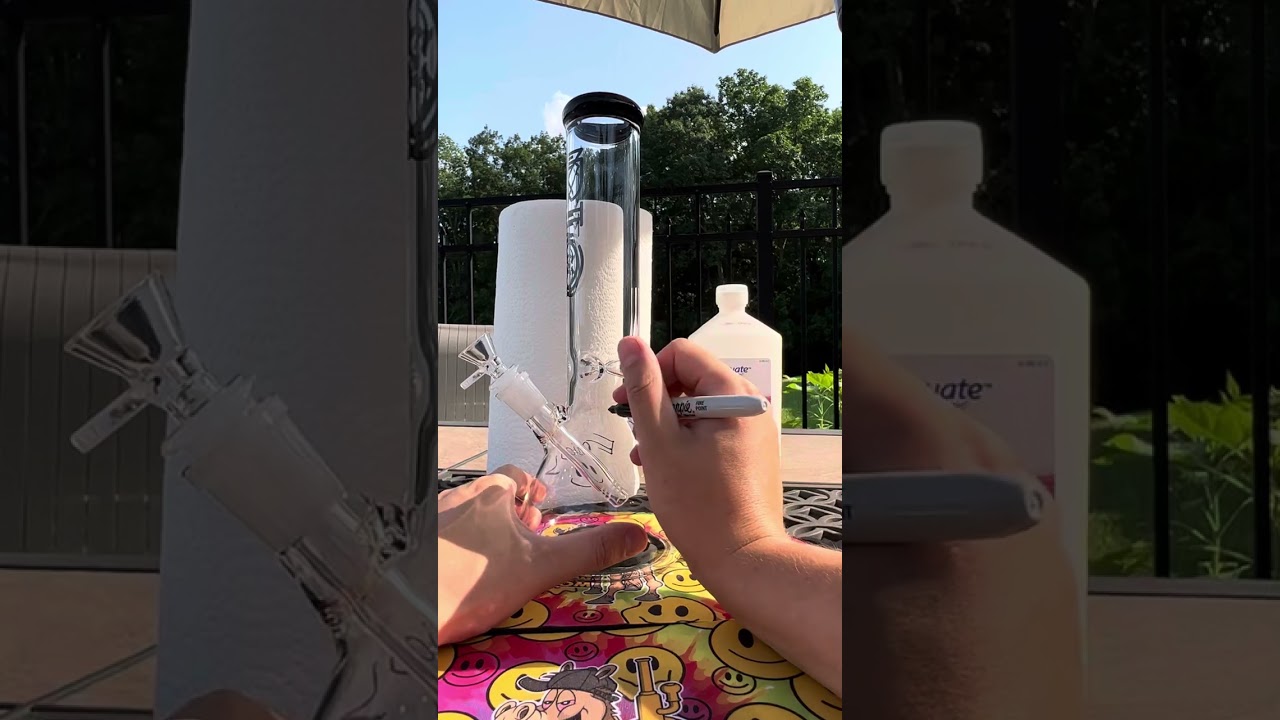 How to Doodle on Your Bong! Write Custom Notes or Draw Fun Designs