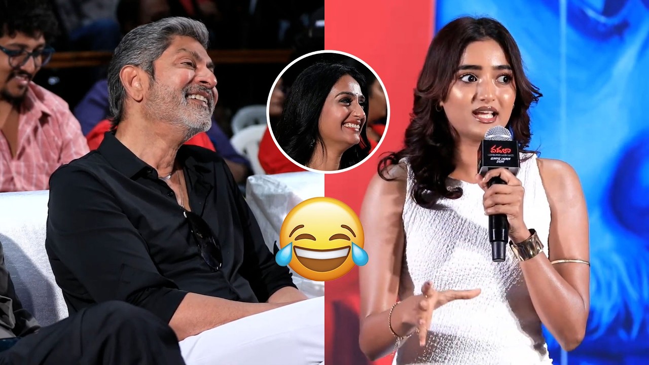 Actress Hrithika Srinivas Speech at Vadhala Movie Glimpse Launch Event | Filmy Talks