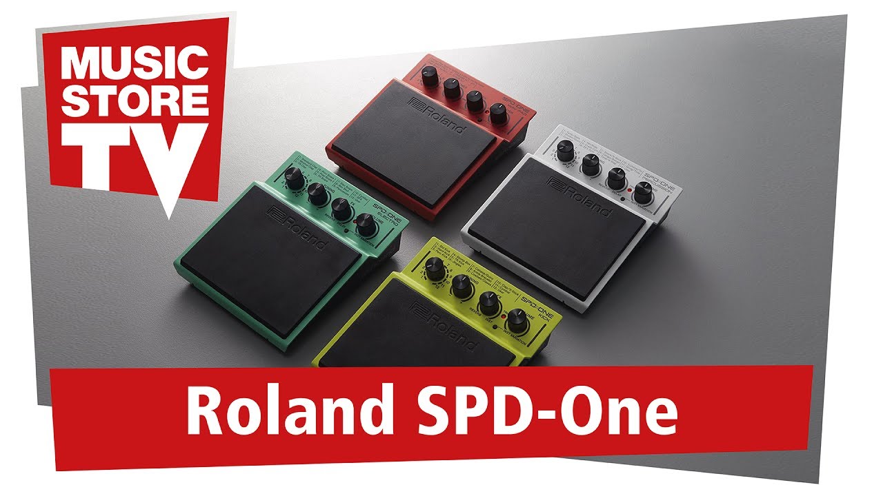 ROLAND SPD-One Electro Kick Percussion Wav-Pad Demo mit Dirk Brand