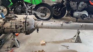 C5 Corvette T56 Rebuild - Pt 2 Torque Tube and Driveshaft Removal