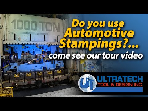 Ultratech Automotive Stampings for heavy gauge quality metal stamping | ULTRATECH Tool & Design |