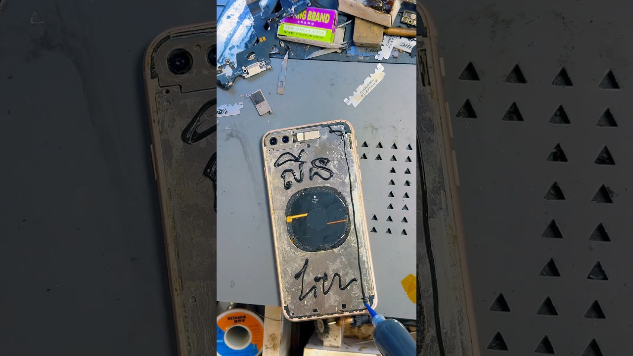 How to change back glass iphone 8plus