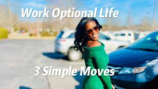 3 Simple Steps to a Work Optional Life (No Debt, More Freedom)