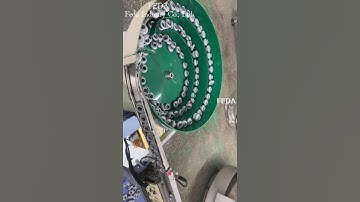FEDA Vibrating bowl with Linear feeder, automatic feeder.#vibration #feeder #auto #factory #machine