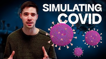 What happens when Coronavirus touches your skin? | Simulations @icmabCSIC