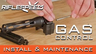 Riflespeed Gas Control Selection, Installation, and Maintenance
