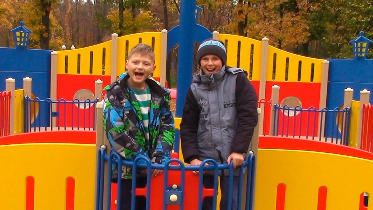 Outdoor Playground for kids Family Fun Time