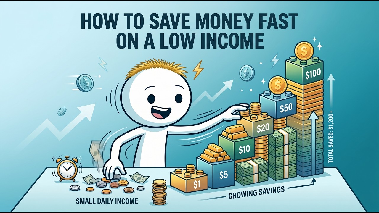How to Save Money Fast on a Low Income (2026) - YouTube